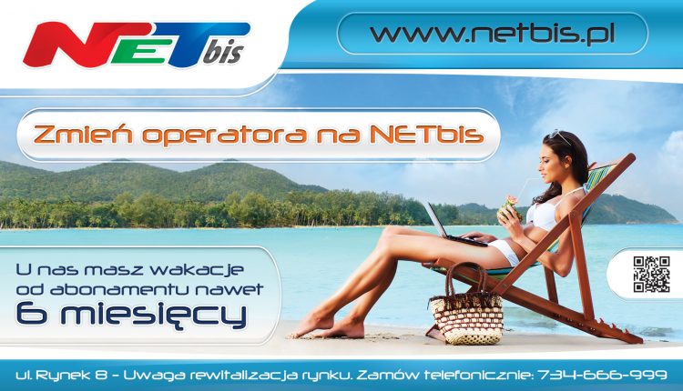 Wakacje od abonamentu w Internet NETbis