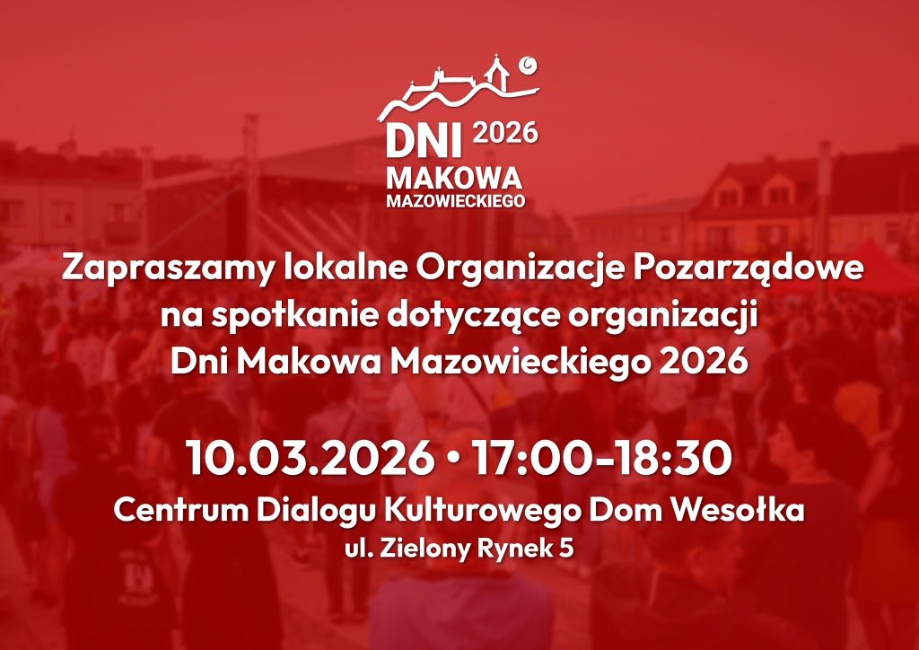Spotkanie dotyczące organizacji tegorocznych Dni Makowa!
