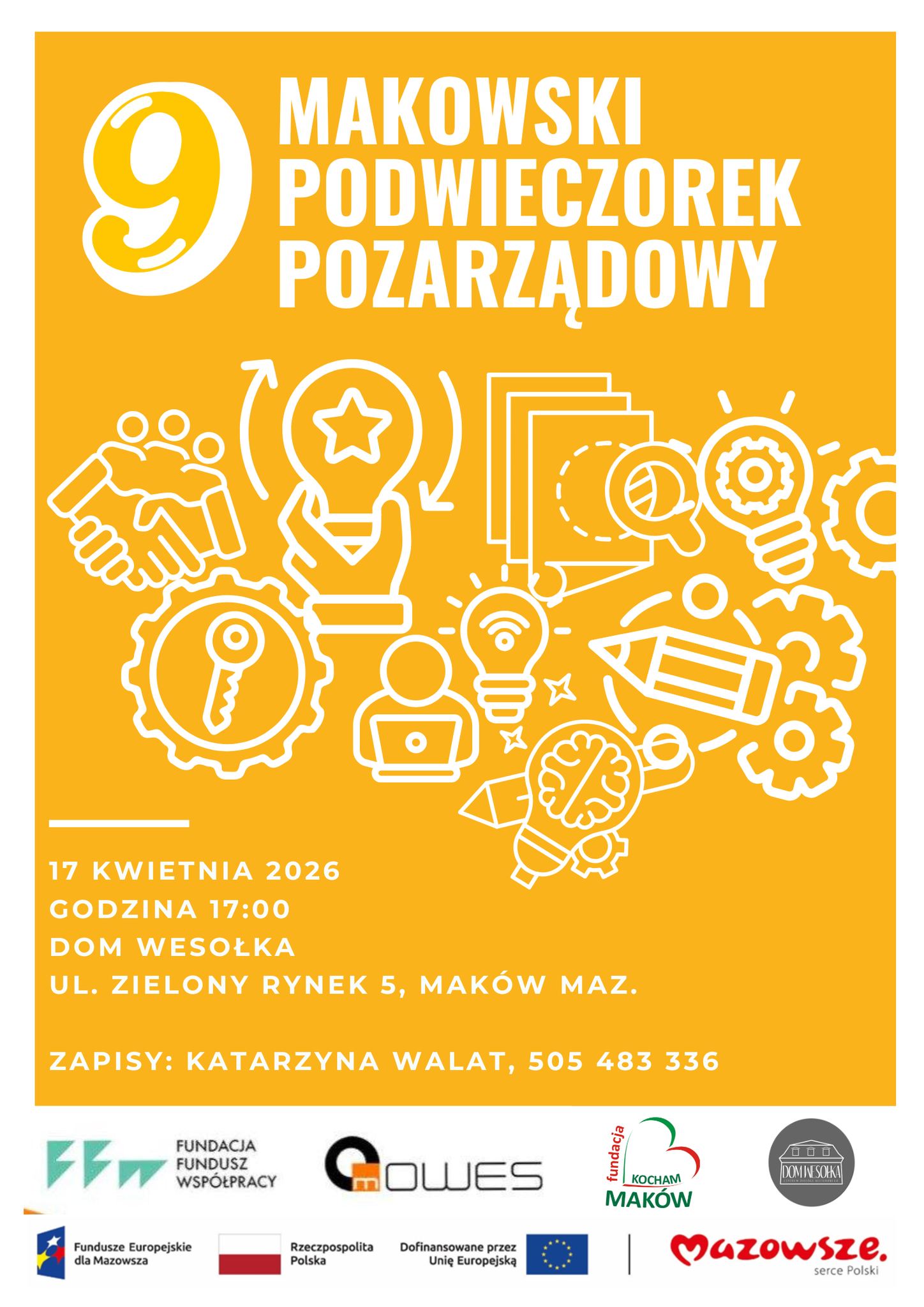9 Makowski Podwieczorek Pozarządowy!